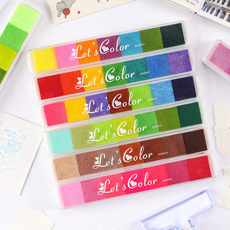 Cute Mix Color Inkpad for Scho - đánh giá và giá Art Craft Activities