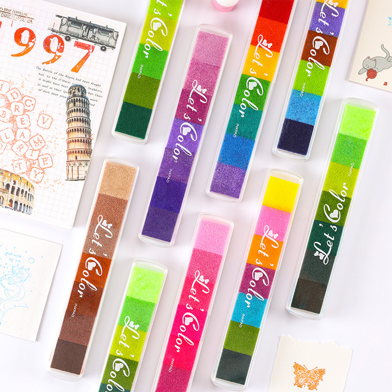 Cute Mix Color Inkpad for Scho - đánh giá và giá Art Craft Activities