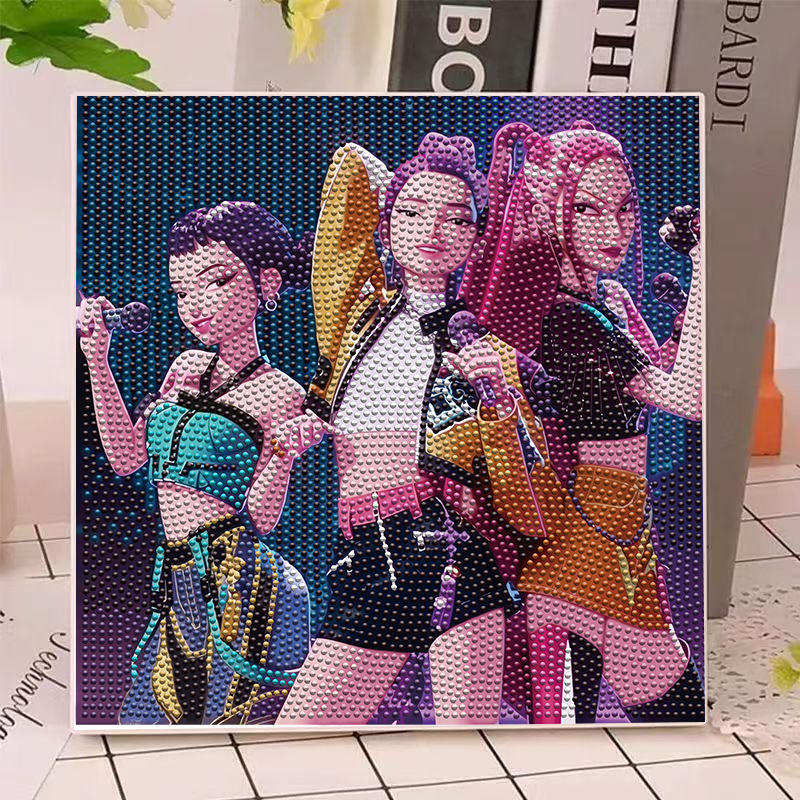 Anime Hunters Gilrs Lumi Mila  - đánh giá và giá Art Craft Diy