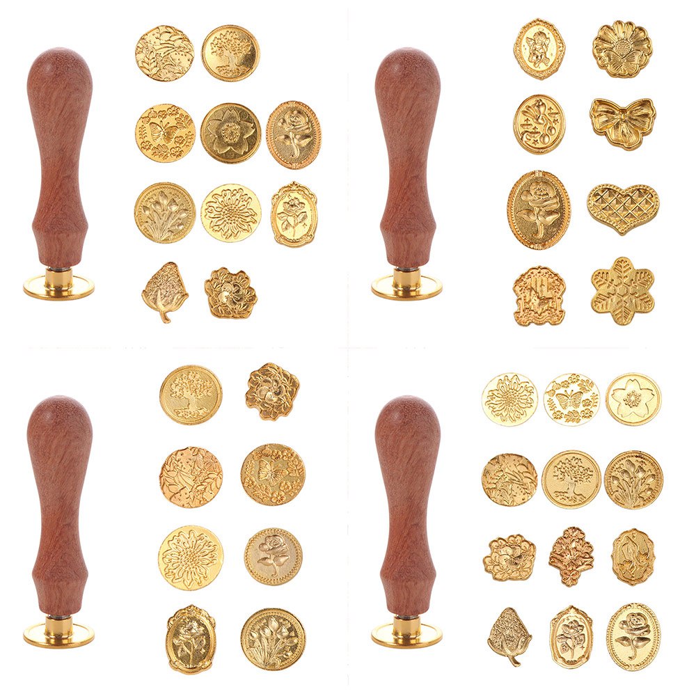 8/10/12Pcs Retro Lacquer Seal  - đánh giá và giá Batik Wax Kit