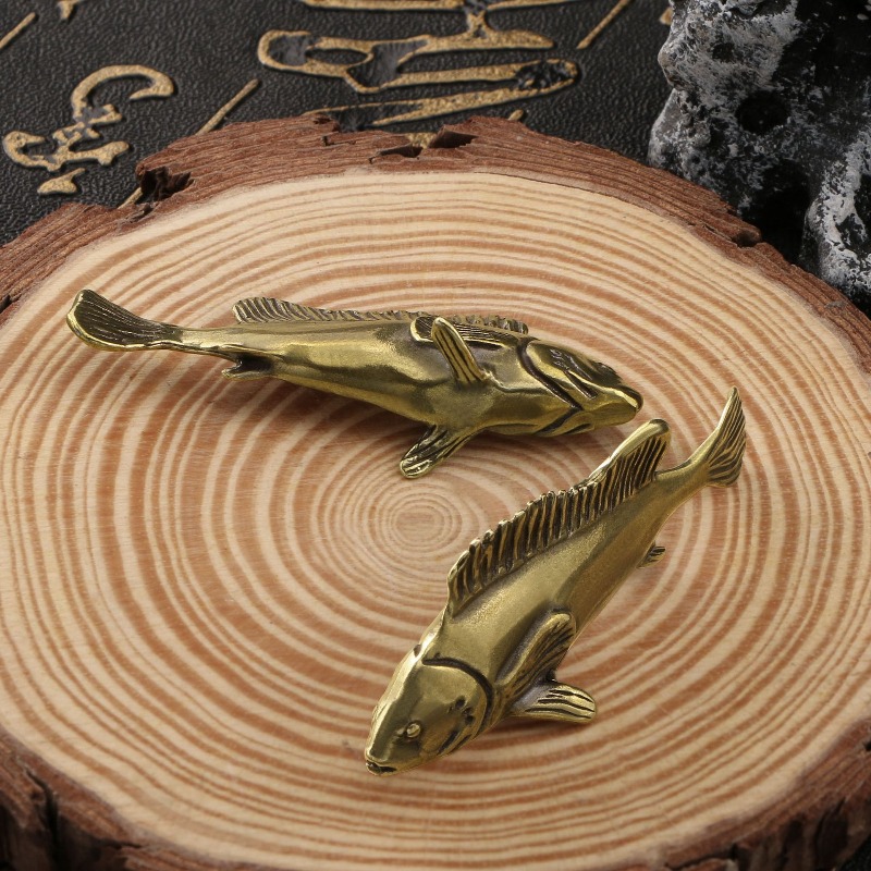 1 PC Brass Fish Ornament Creat - đánh giá và giá Unique Art Craft