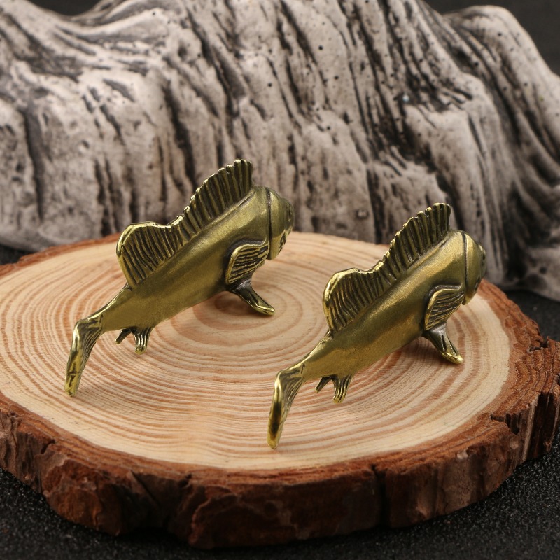 1 PC Brass Fish Ornament Creat - đánh giá và giá Unique Art Craft