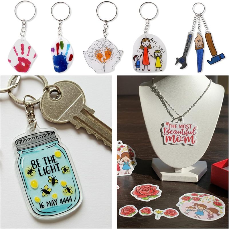 LIKE WISH Shrink Plastic Art S - đánh giá và giá Art Craft Mother'S Day