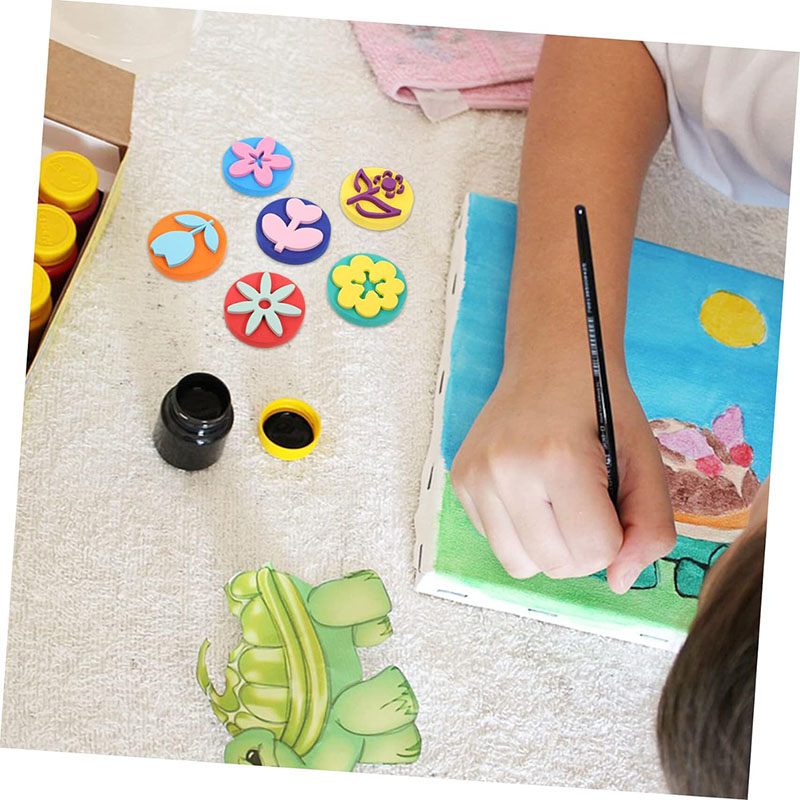 6Pcs/bag Foam Stamps for Paint - đánh giá và giá Art Craft 4 Years Old