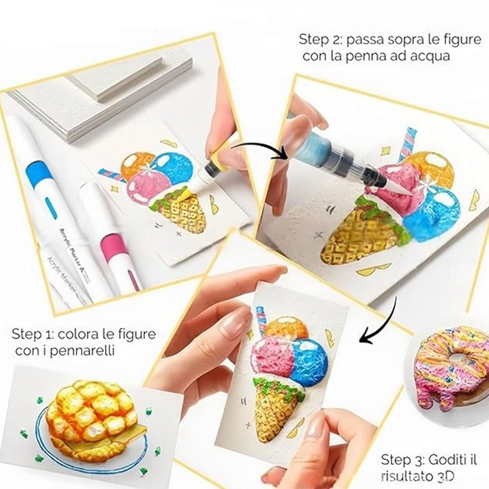 Magic Canvas Sponge DIY Creati - đánh giá và giá Art Craft Activities
