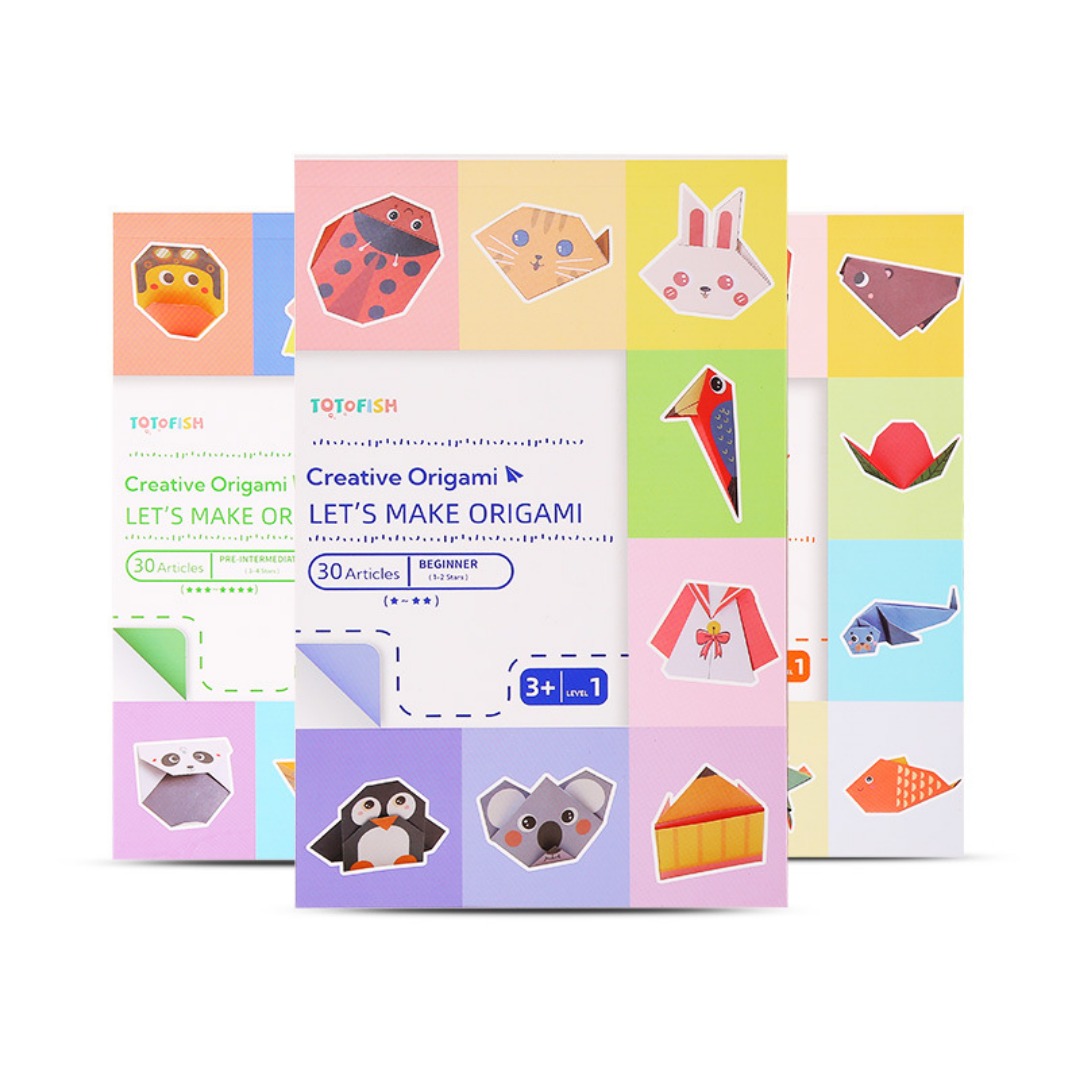 New Origami Kit 30 Sheets Orig - đánh giá và giá Art Craft 4 Years Old