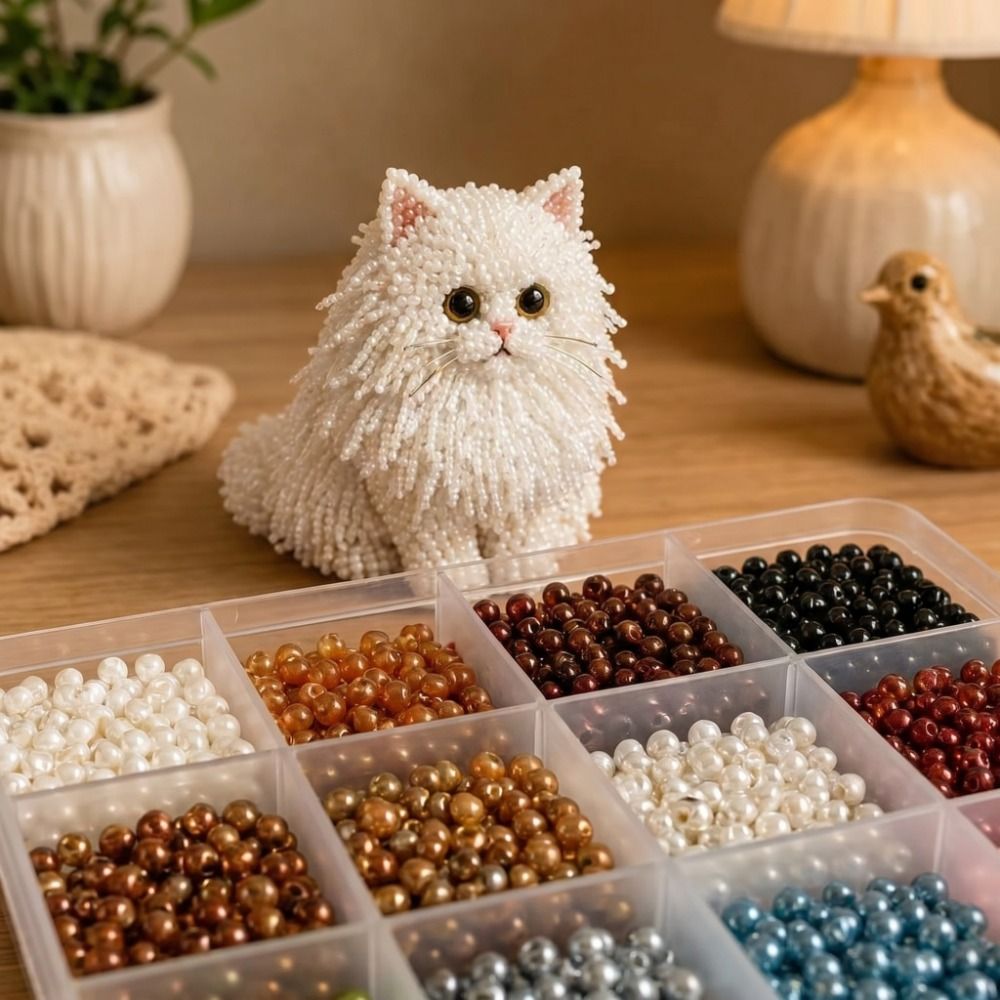 Handmade DIY Animal Bead Embro - đánh giá và giá Art Craft Kits For Kids