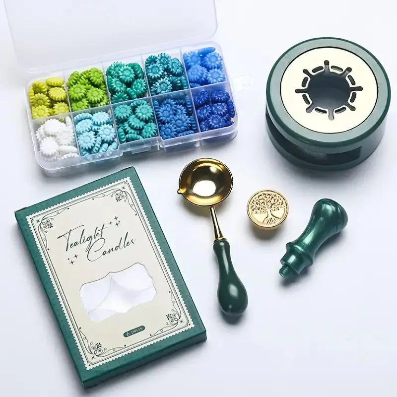 200pcs Tulip Wax Seal Stamp Ki - đánh giá và giá Batik Wax Kit