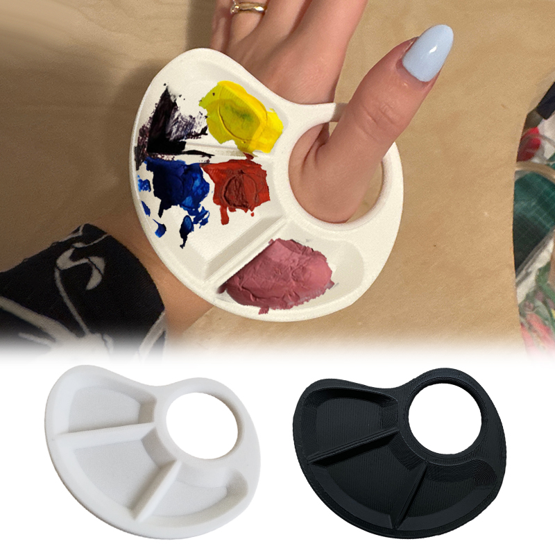 1/2pc Thumb Palette Ergonomic  - đánh giá và giá Art Craft Class