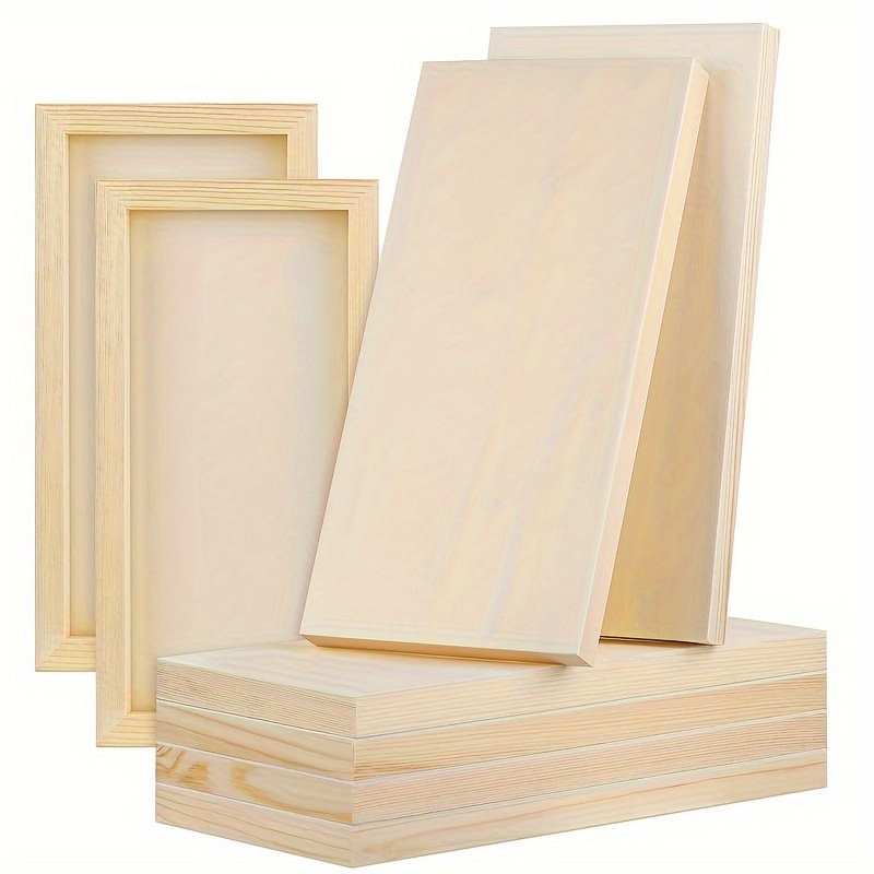 Unfinished Wooden Boards Measu - đánh giá và giá Art Craft Gallery