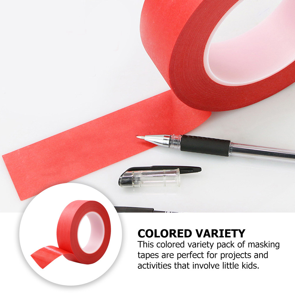 3 Red Masking Tape High Temper - đánh giá và giá Art Craft Activities