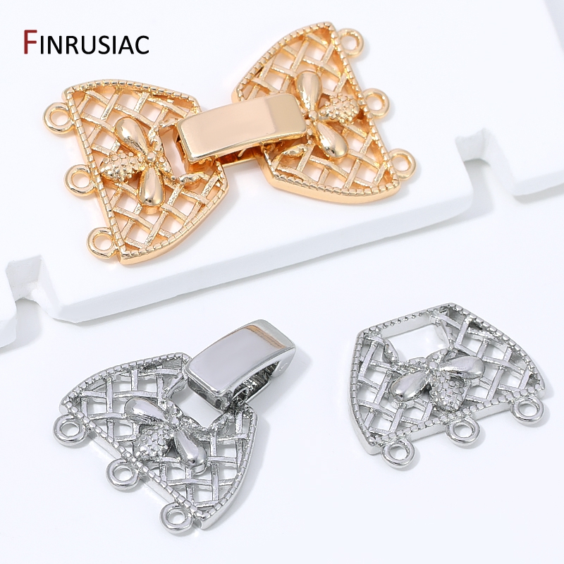 14K Gold Plated Brass 3-Row Pe - đánh giá và giá Art Craft Diy