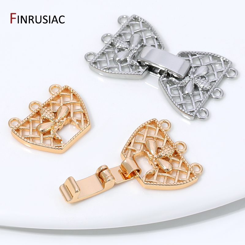 14K Gold Plated Brass 3-Row Pe - đánh giá và giá Art Craft Diy