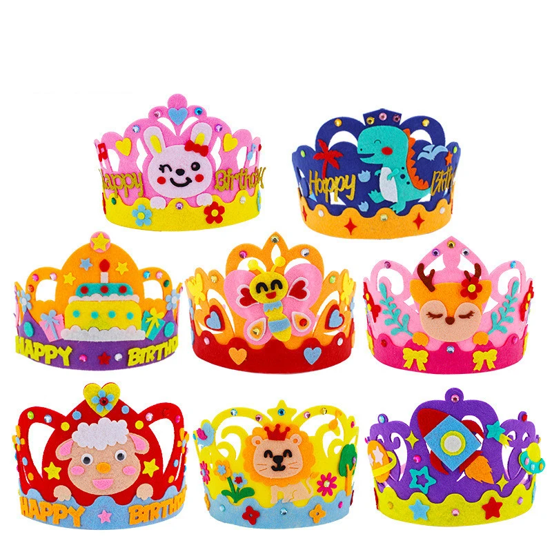 4Pcs/lot DIY Crafts Toy Crown  - đánh giá và giá Art Craft 4 Years Old