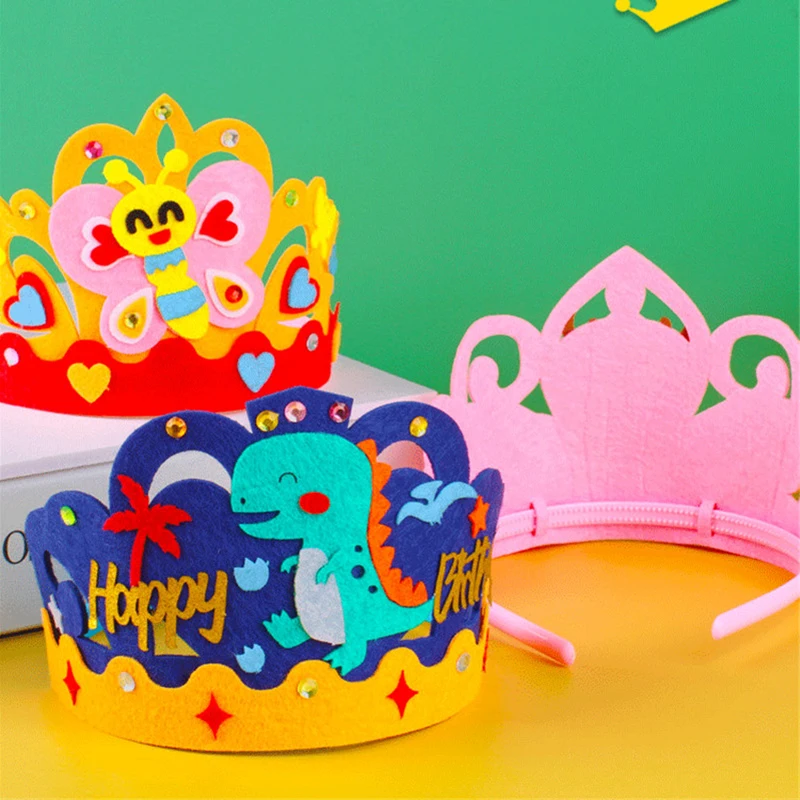 4Pcs/lot DIY Crafts Toy Crown  - đánh giá và giá Art Craft 4 Years Old