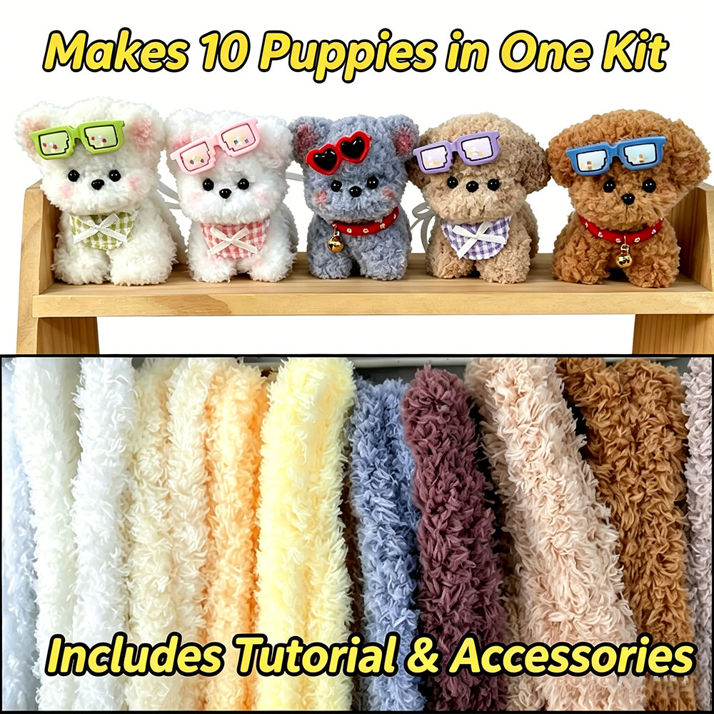 Soft Chenille Stems DIY Puppy  - đánh giá và giá Art Craft Video