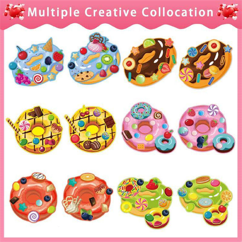 Make a Face Donut Stickers for - đánh giá và giá Art Craft 4 Years Old