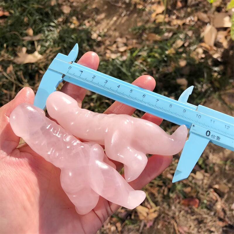 1PCS Natural Rose Quartz Carto - đánh giá và giá Unique Art Craft